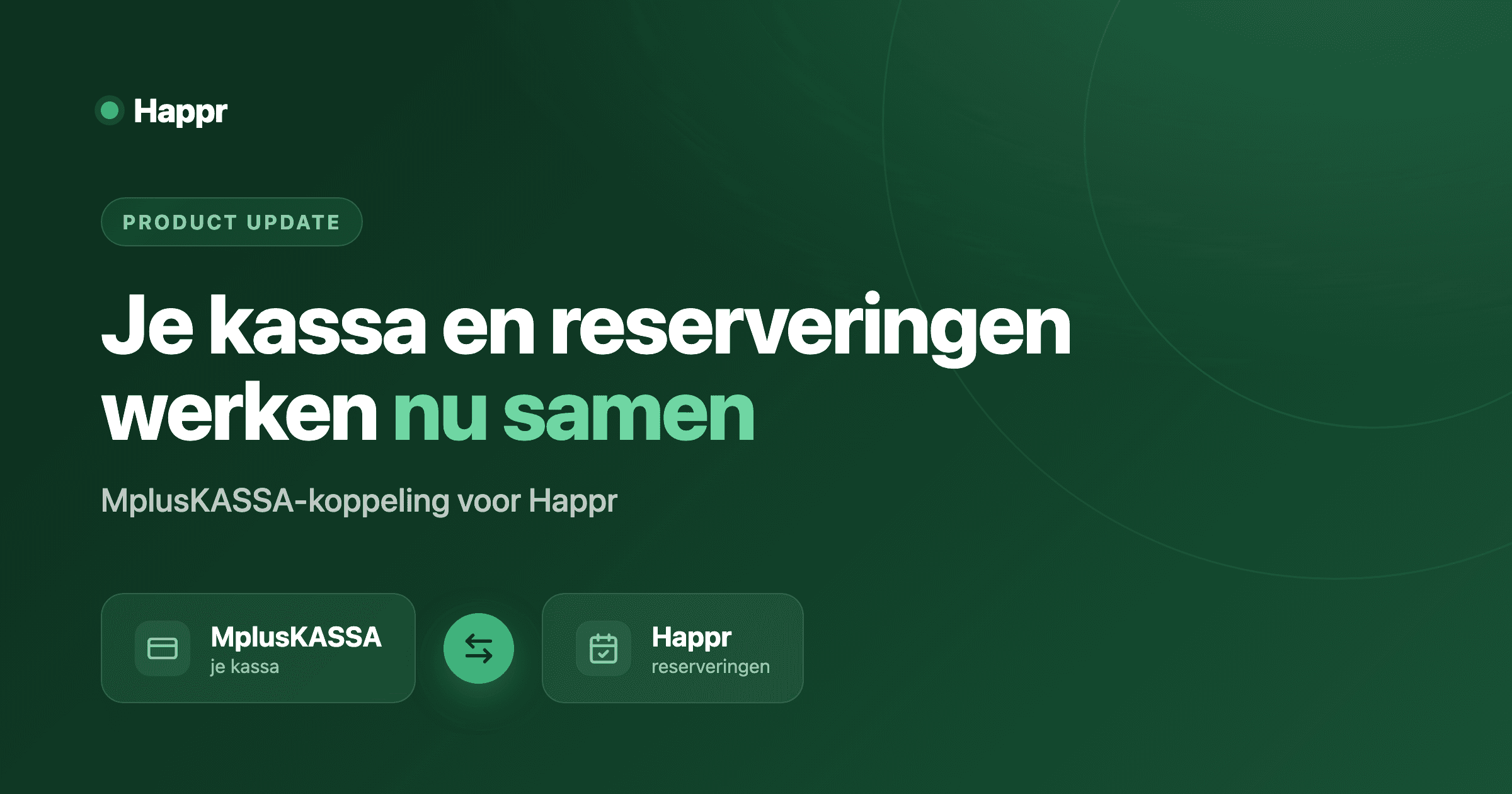 MplusKASSA-koppeling: je kassa en reserveringen werken nu samen